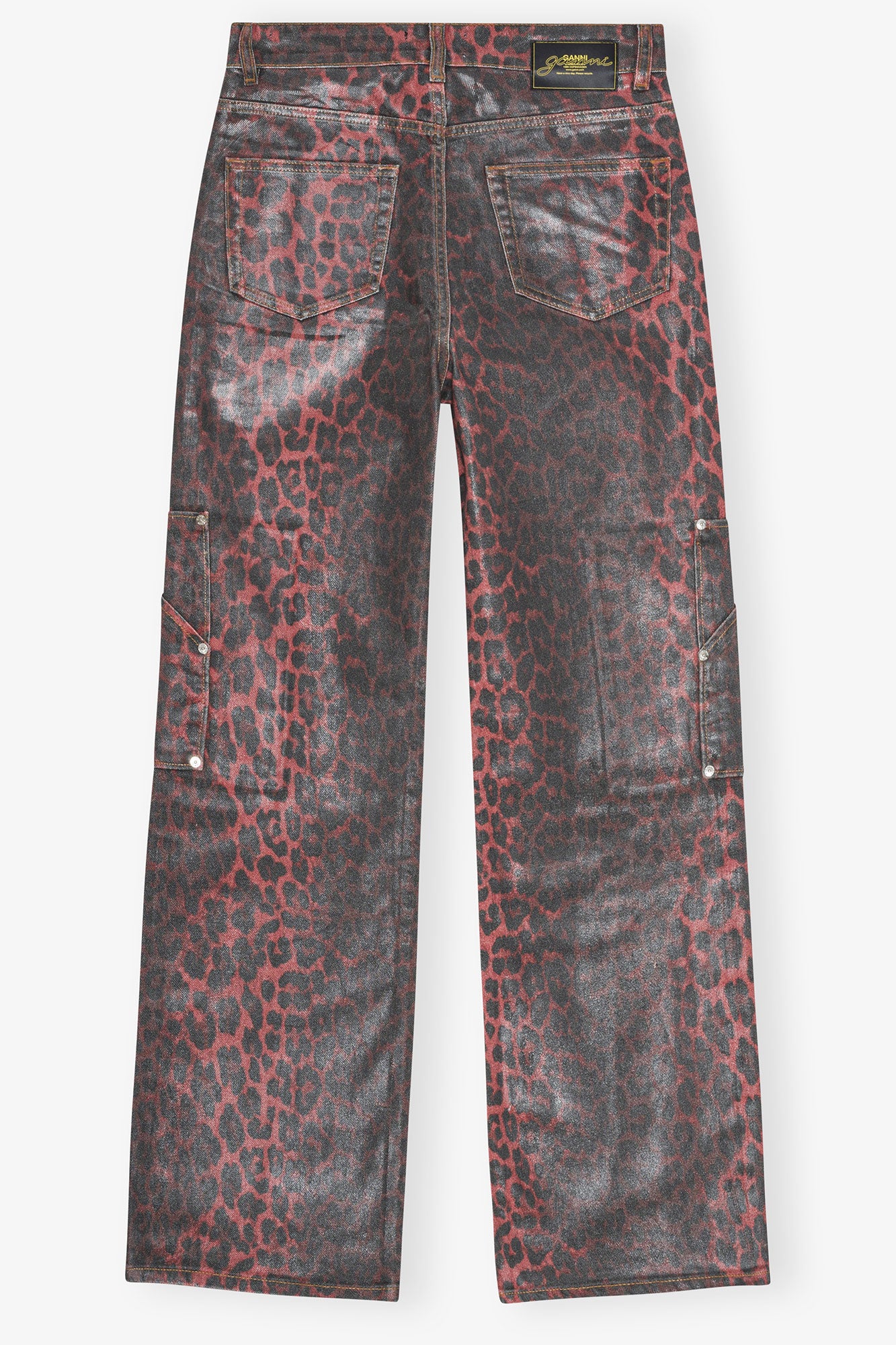 Pantalon Andi en denim - Racing Red