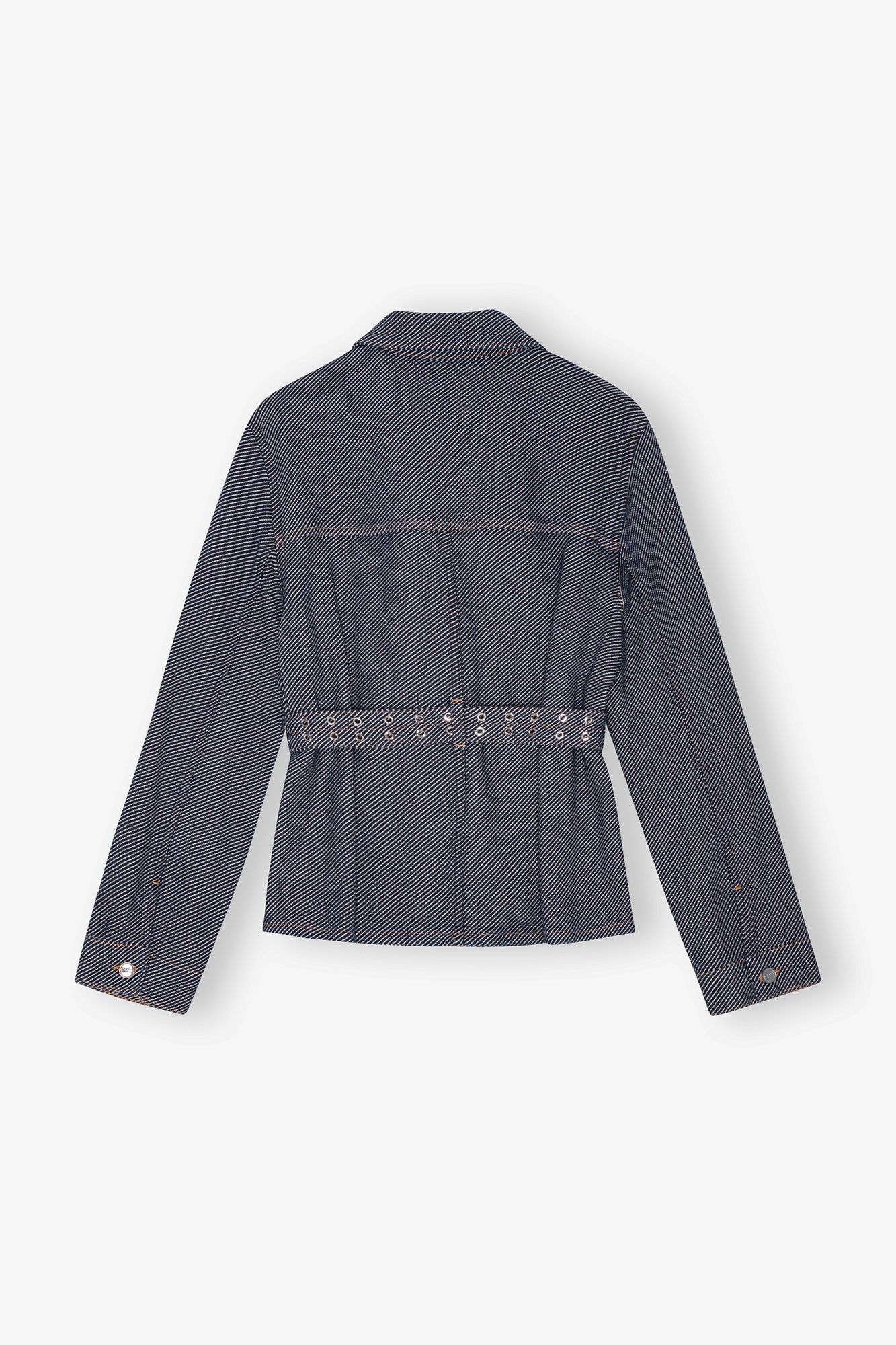 Veste courte épais en denim - Rinse