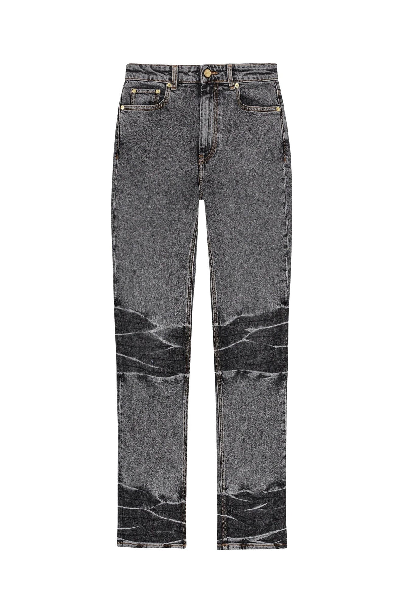 Pantalon Carri délavé en denim - Black Washed