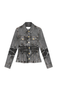 Veste délavé en denim - Black Washed