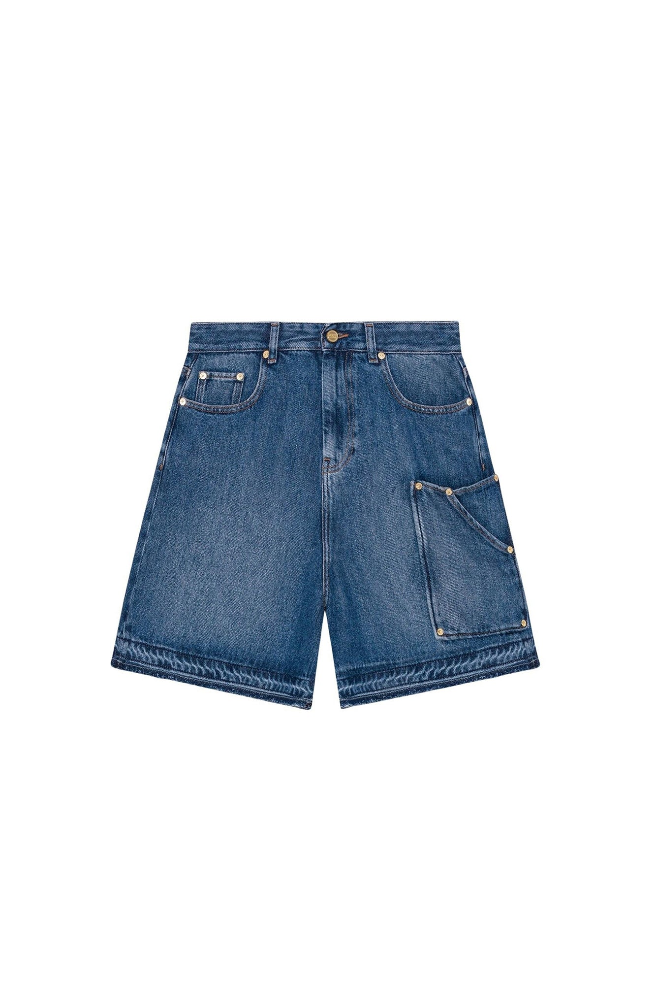 Bermuda en denim - Mid Blue Vintage
