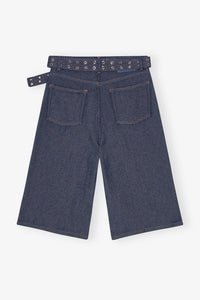 Bermuda épais en denim - Rinse