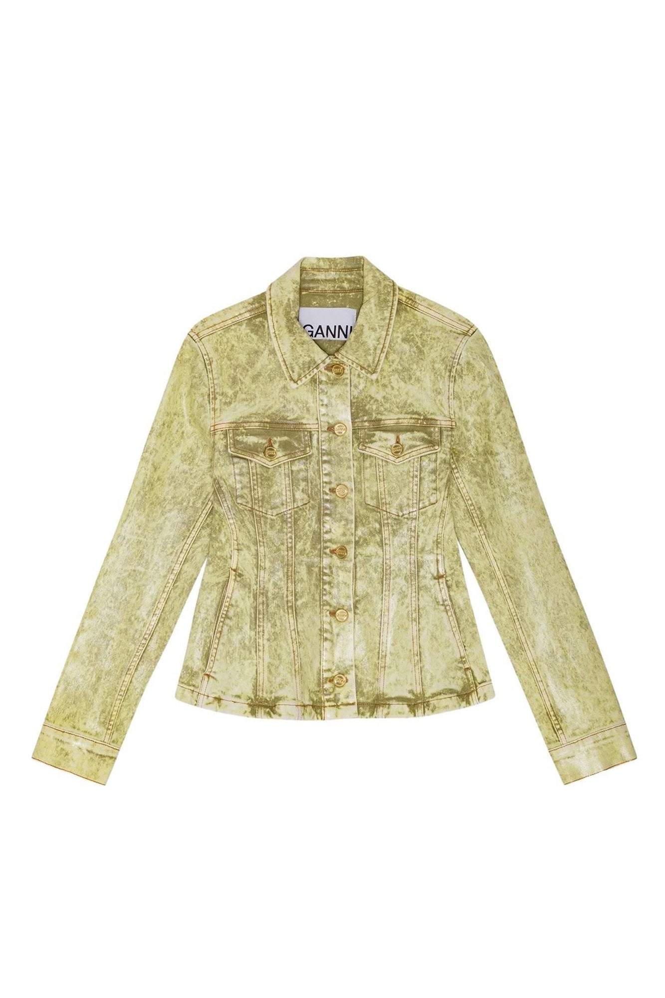 Veste délavée en denim - Golden Cypress
