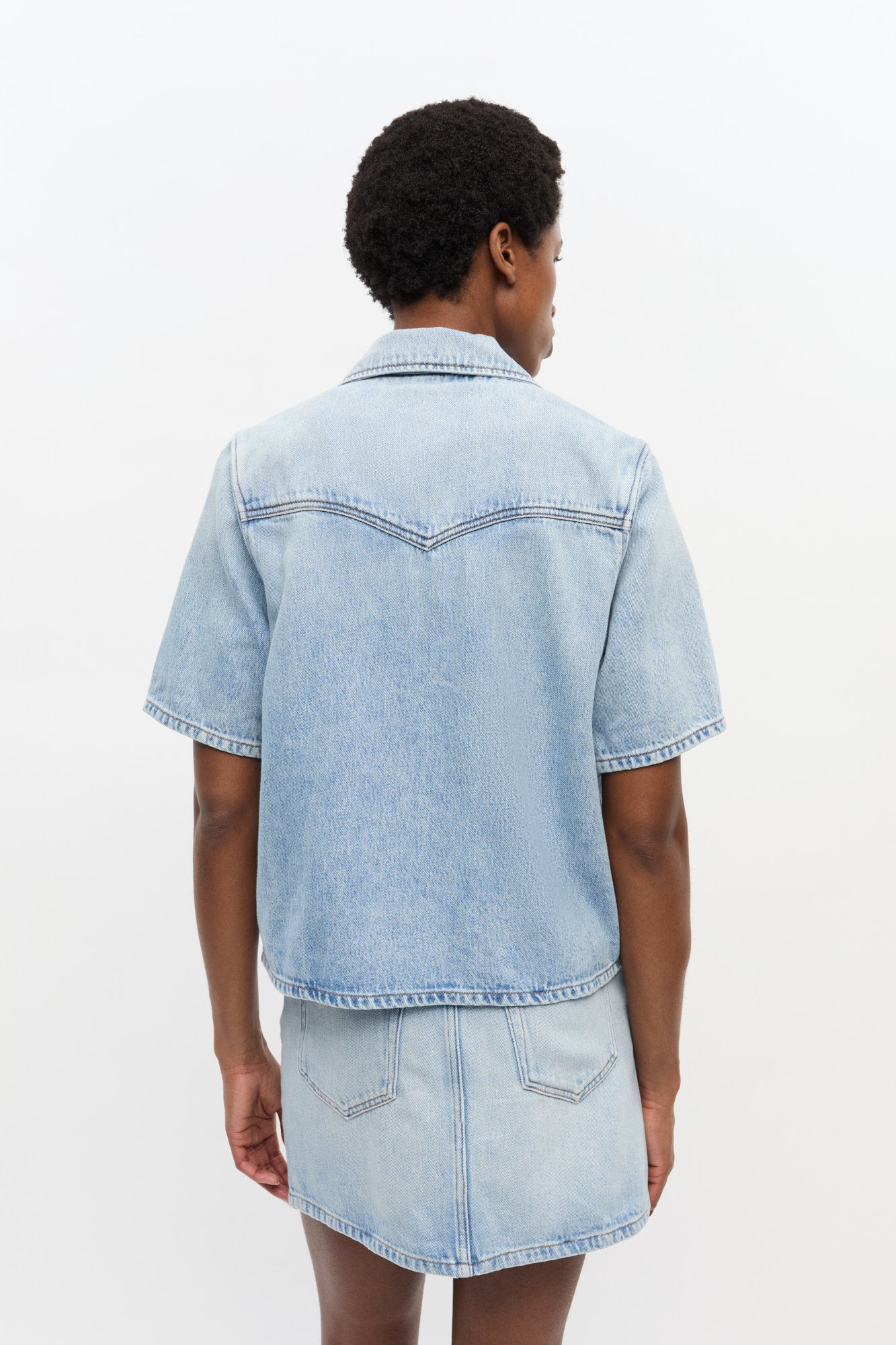 Chemise en denim - Light Blue Stone