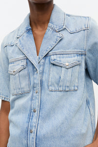 Chemise en denim - Light Blue Stone