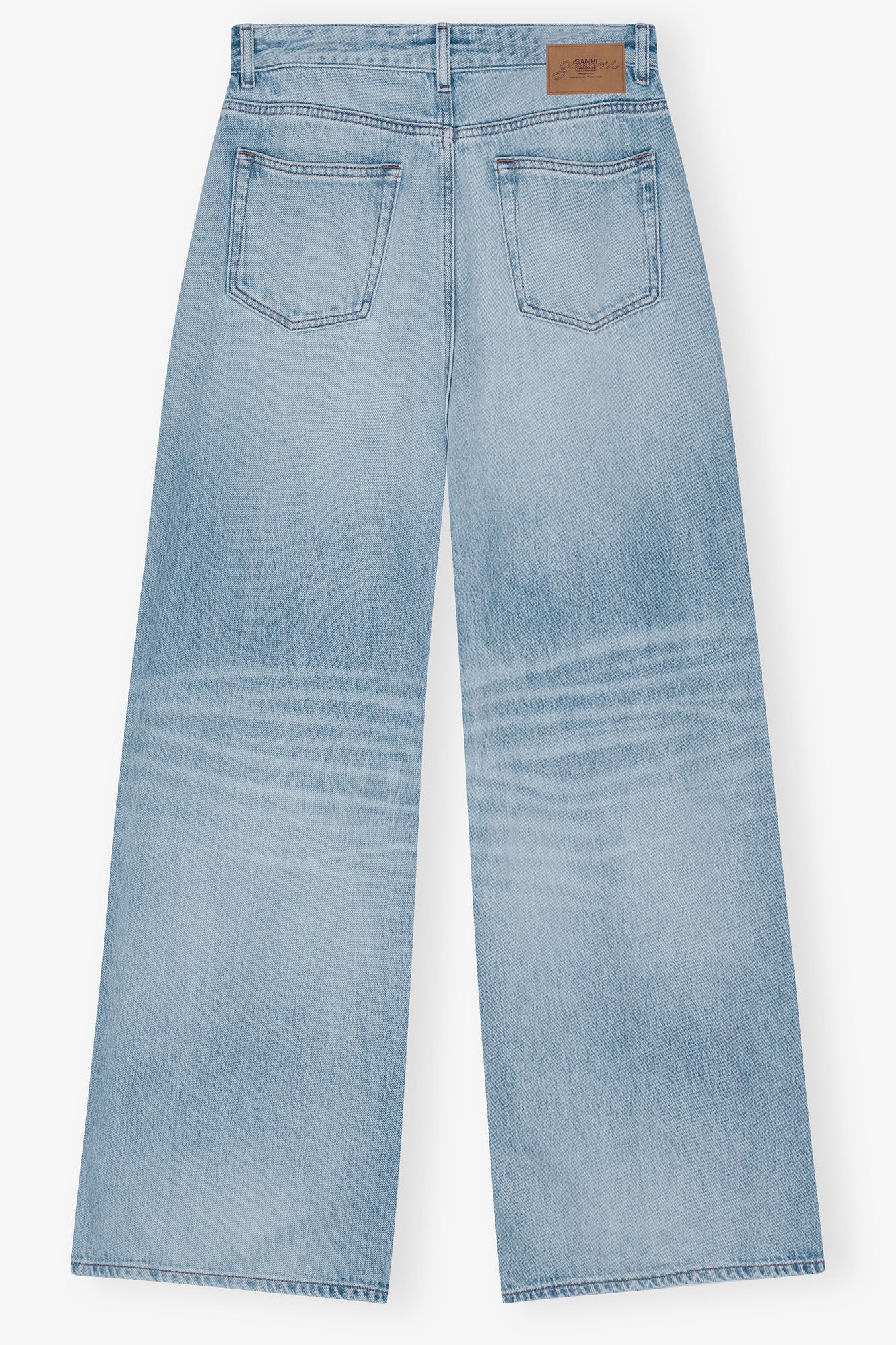 Pantalon ample en denim - Light Blue Stone