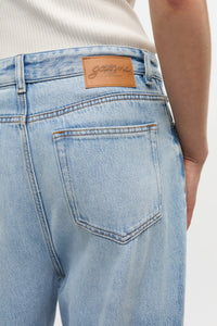 Pantalon ample en denim - Light Blue Stone