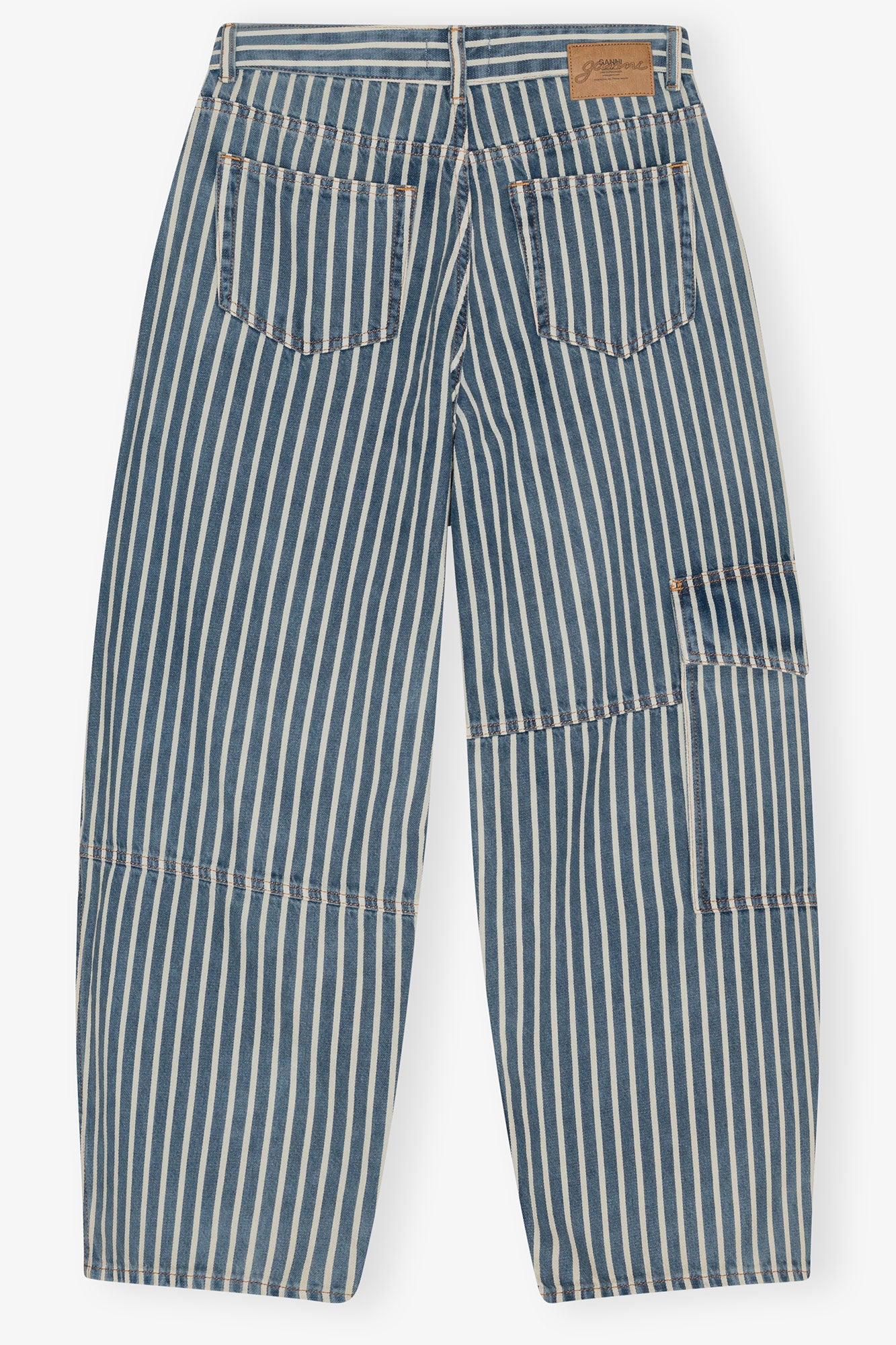Pantalon Carpenter à rayures en denim - Soft Chambray