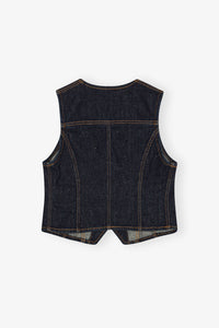 Gilet Neppy en denim - Dark Blue Stone