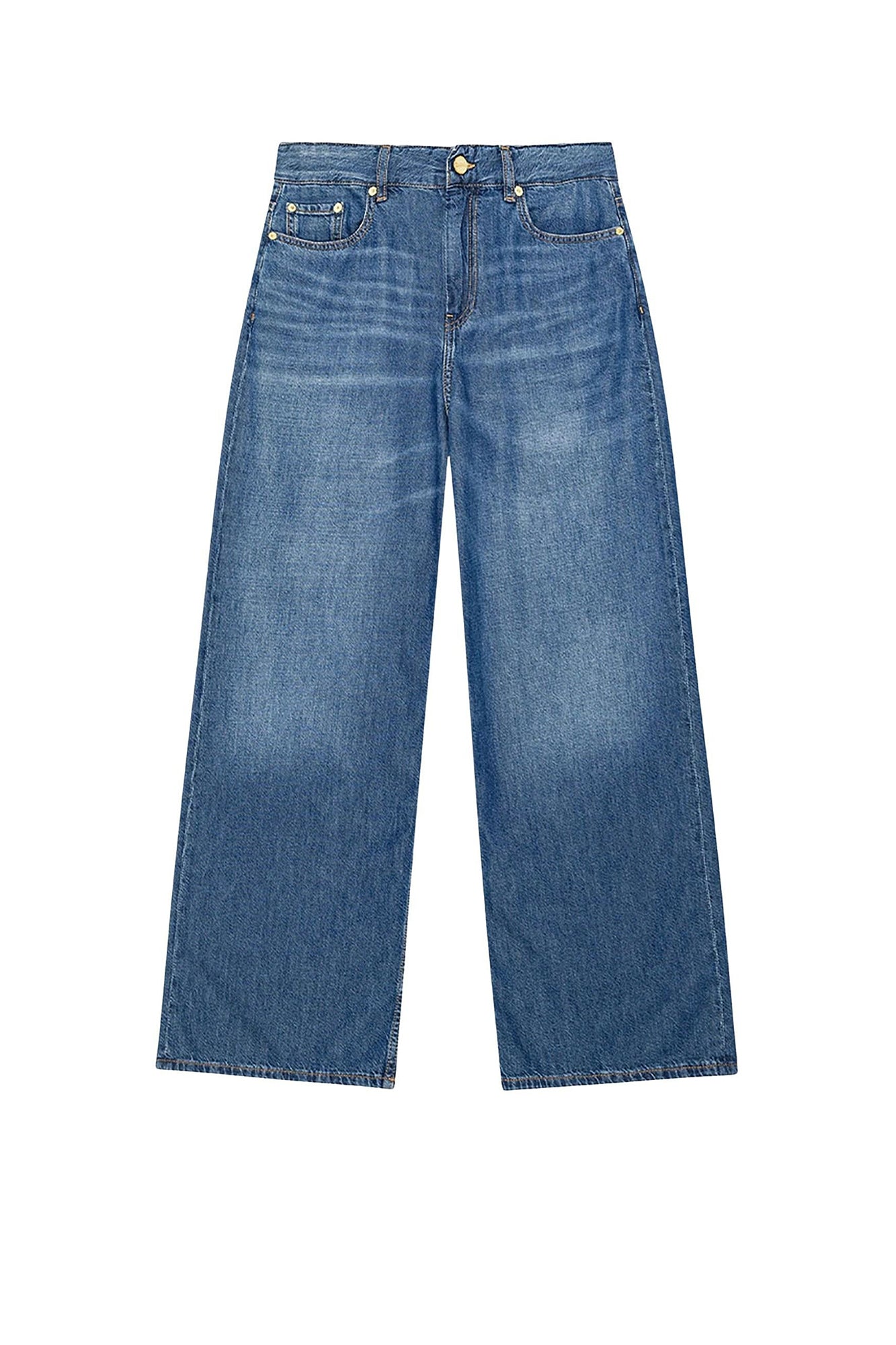 Pantalon Marri en denim - Mid Blue Vintage