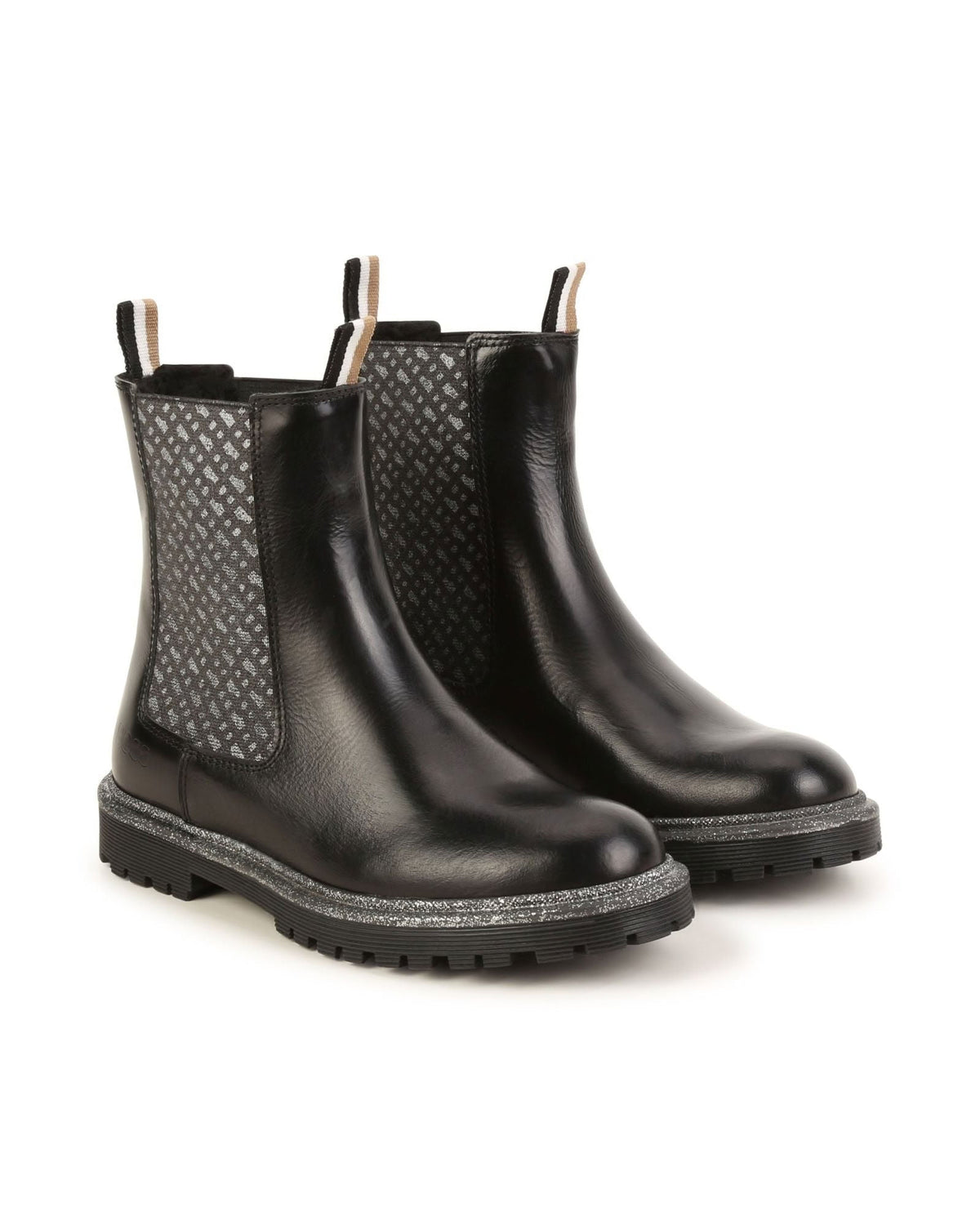 Bottines en cuir - Black
