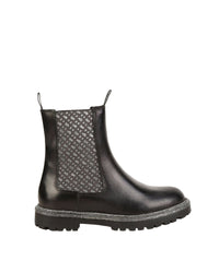 Bottines en cuir - Black