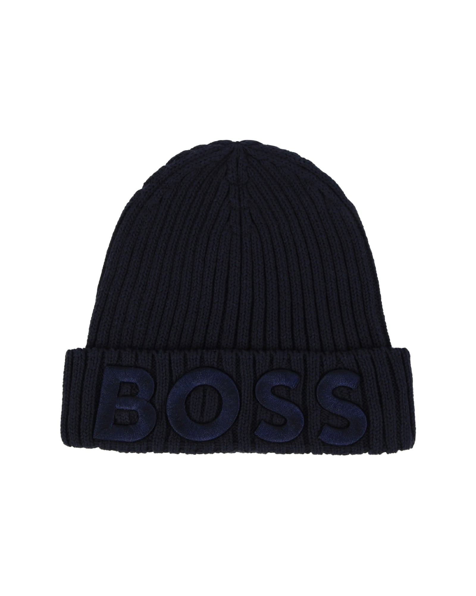 Bonnet avec logo en coton - Bleu Cargo