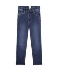 Pantalon 5 poches en denim - Stone