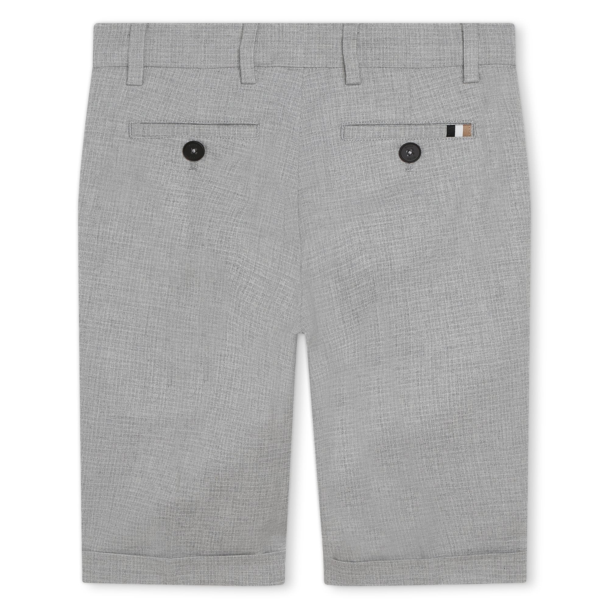 Bermuda de costume - Gris chiné
