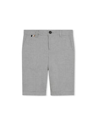 Bermuda de costume - Gris chiné