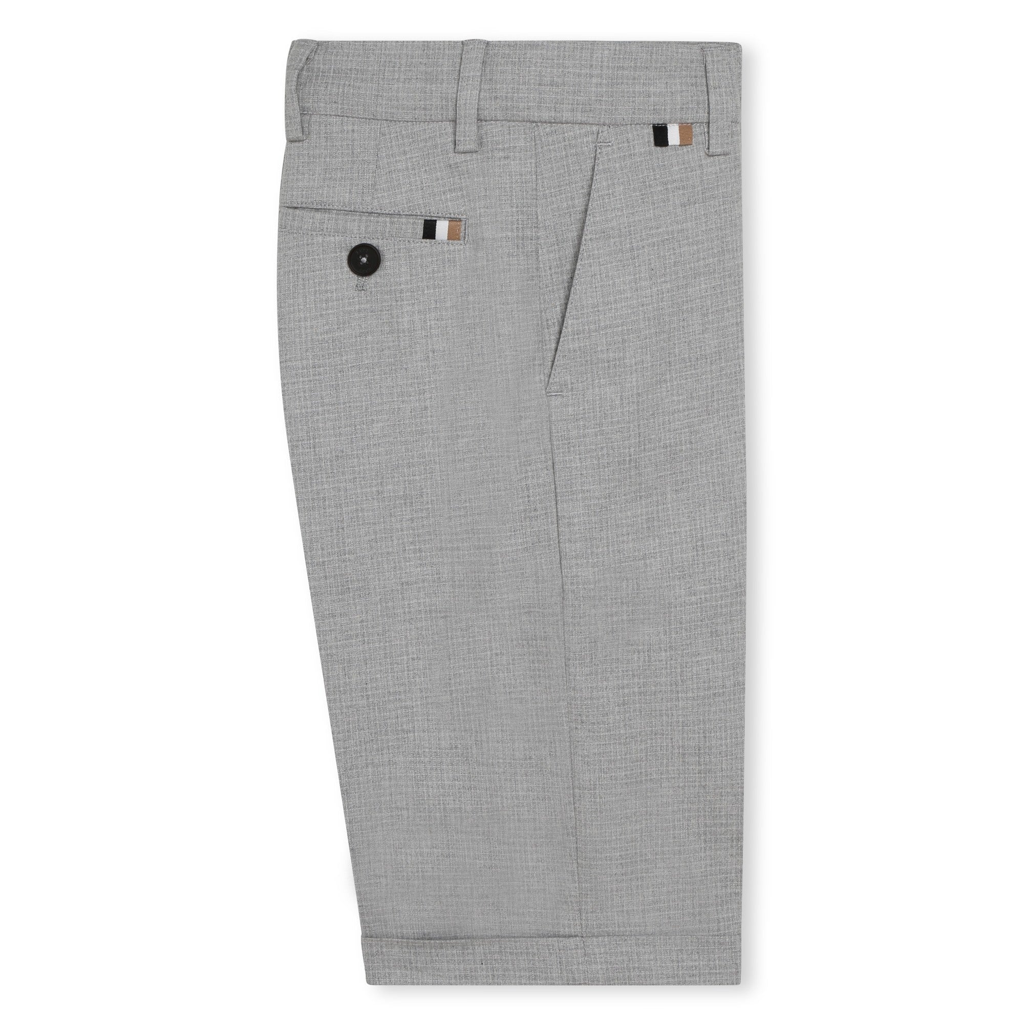 Bermuda de costume - Gris chiné