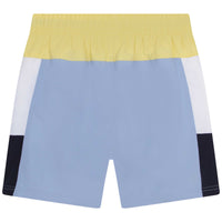 Short de bain tricolore - Light sky