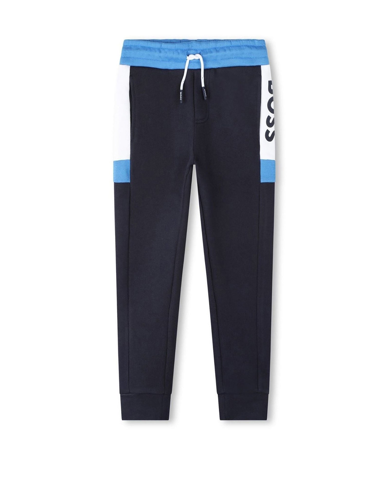 Pantalon de jogging en coton - Bleu cargo