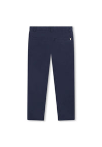 Pantalon en coton - Bleu Cargo
