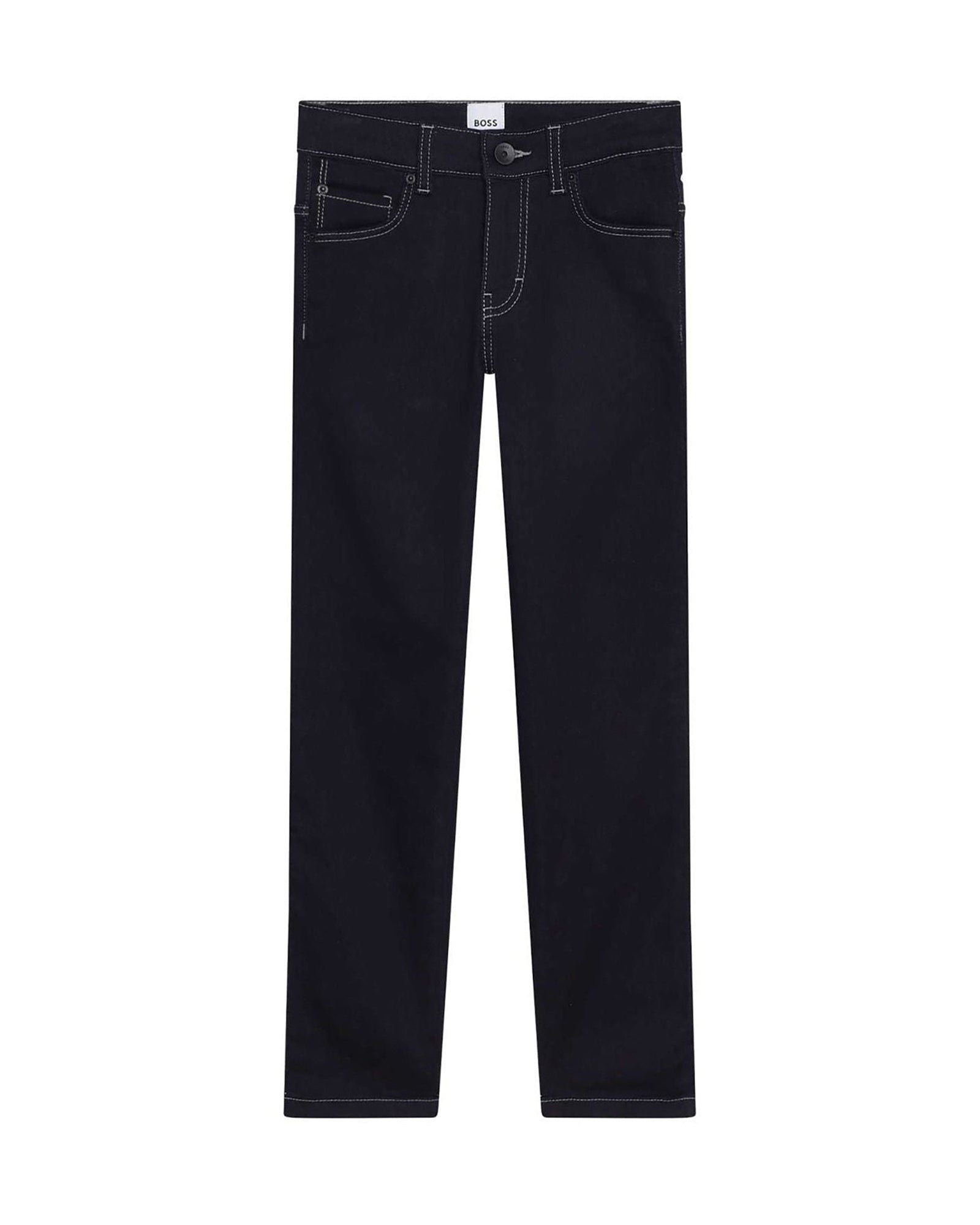 Pantalon denim en coton - Denim brut