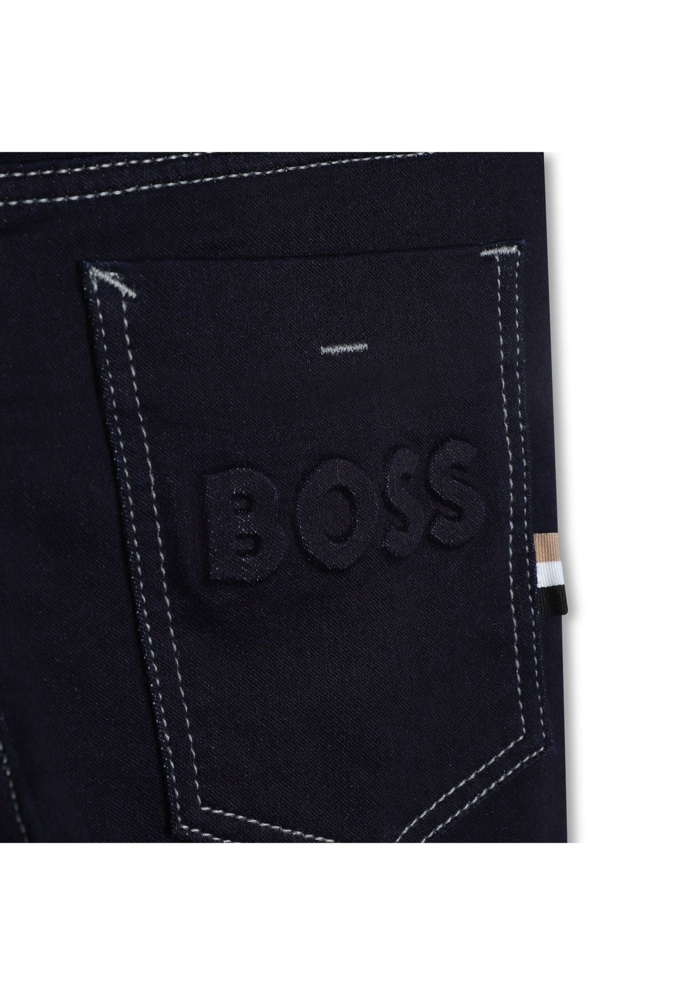 Pantalon denim en coton - Denim brut