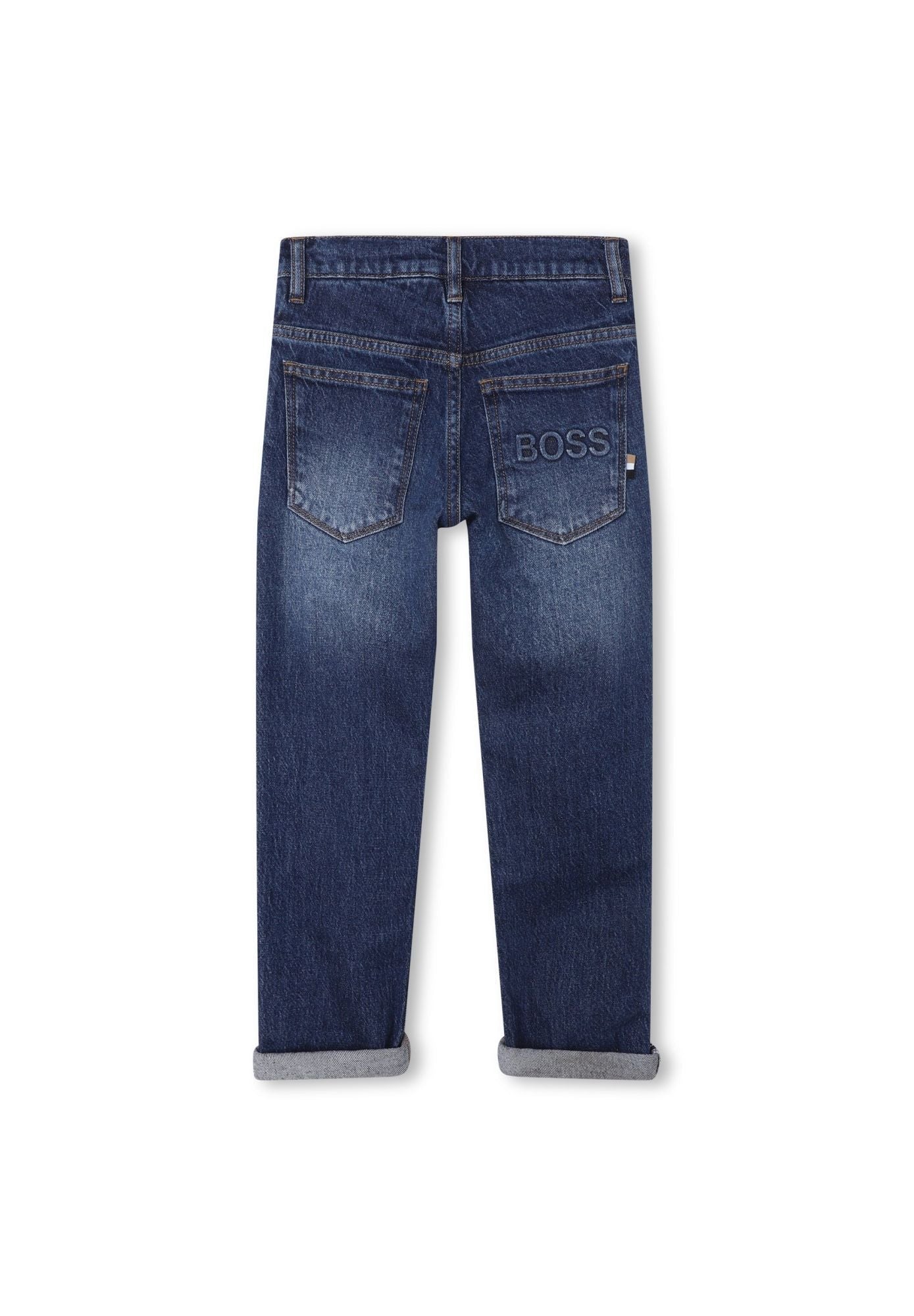 Pantalon denim en coton - Stone