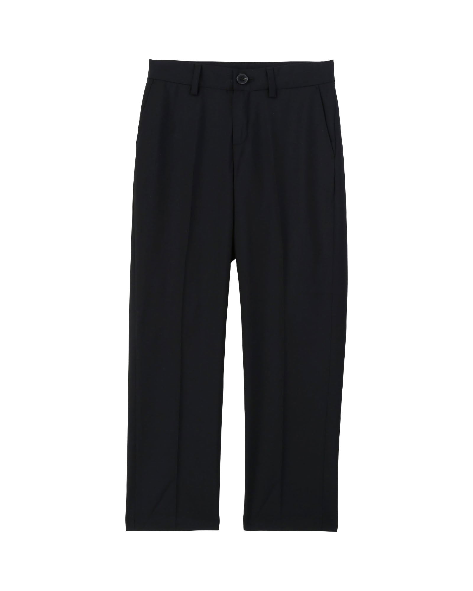 Wool suit trousers - Black