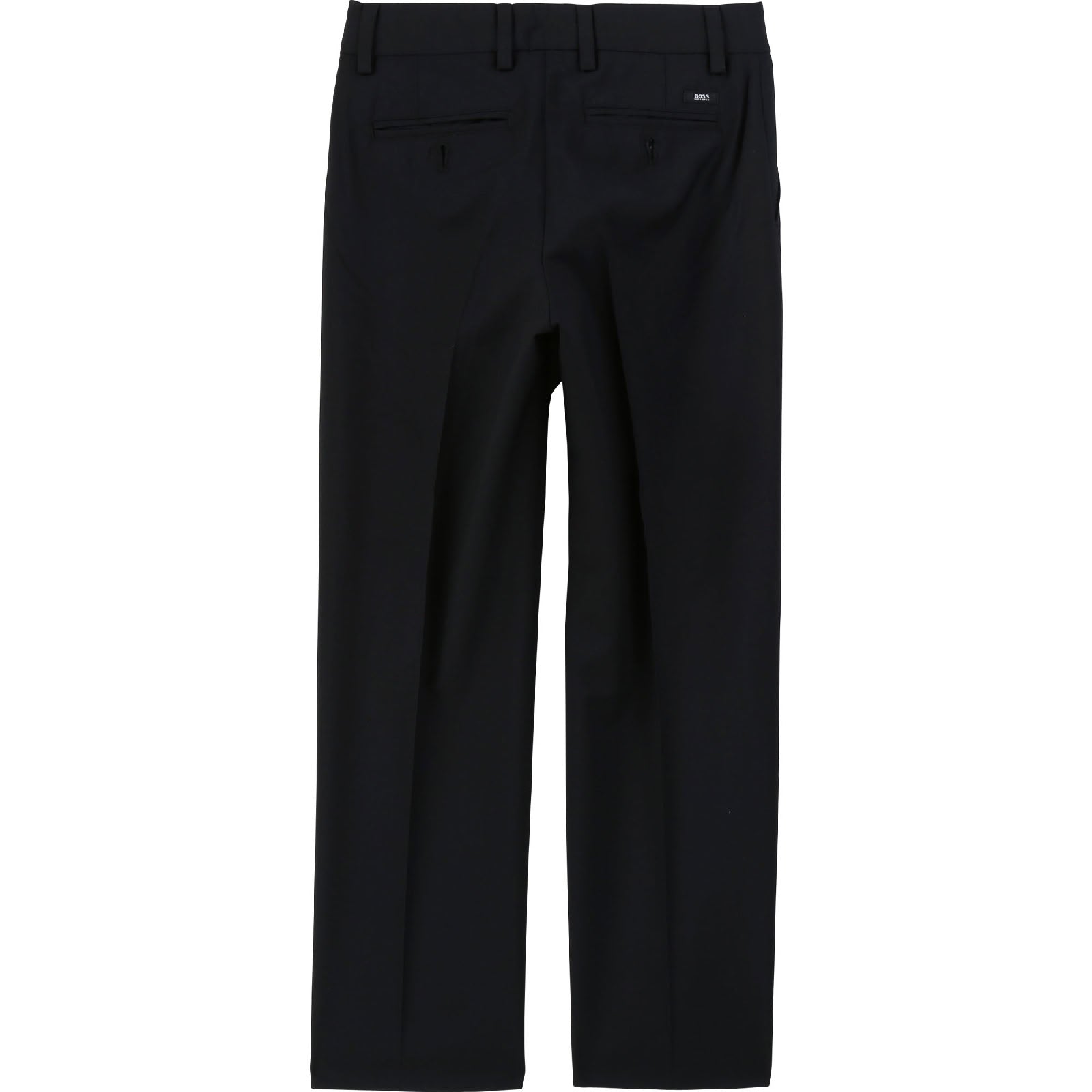 Wool suit trousers - Black