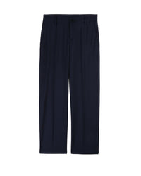 Pantalon de costume en laine - Bleu Cargo