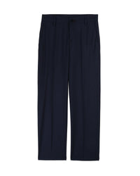 Pantalon de costume en laine - Bleu Cargo