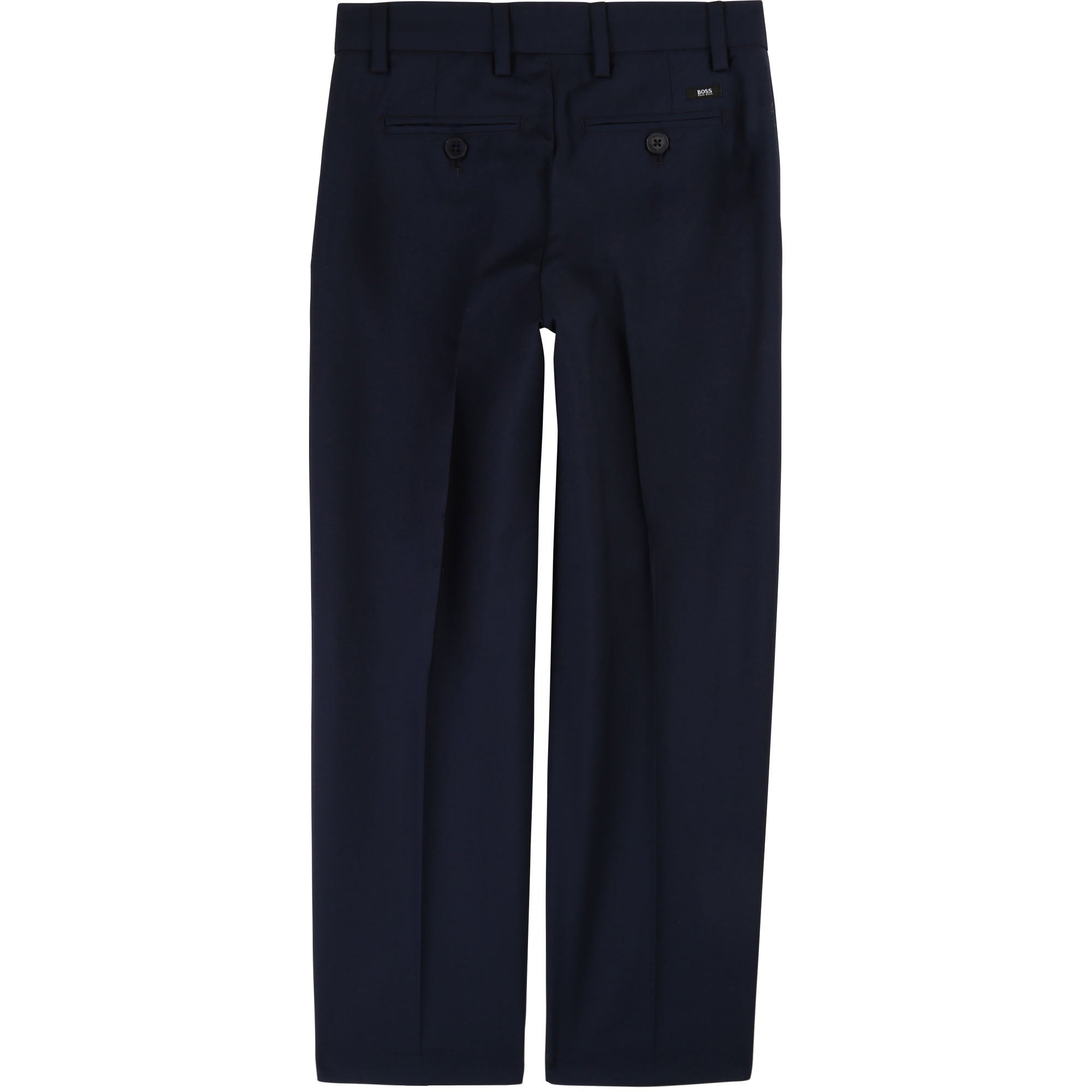 Pantalon de costume en laine - Bleu Cargo