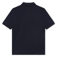 Polo à manches courtes en coton - Bleu Cargo
