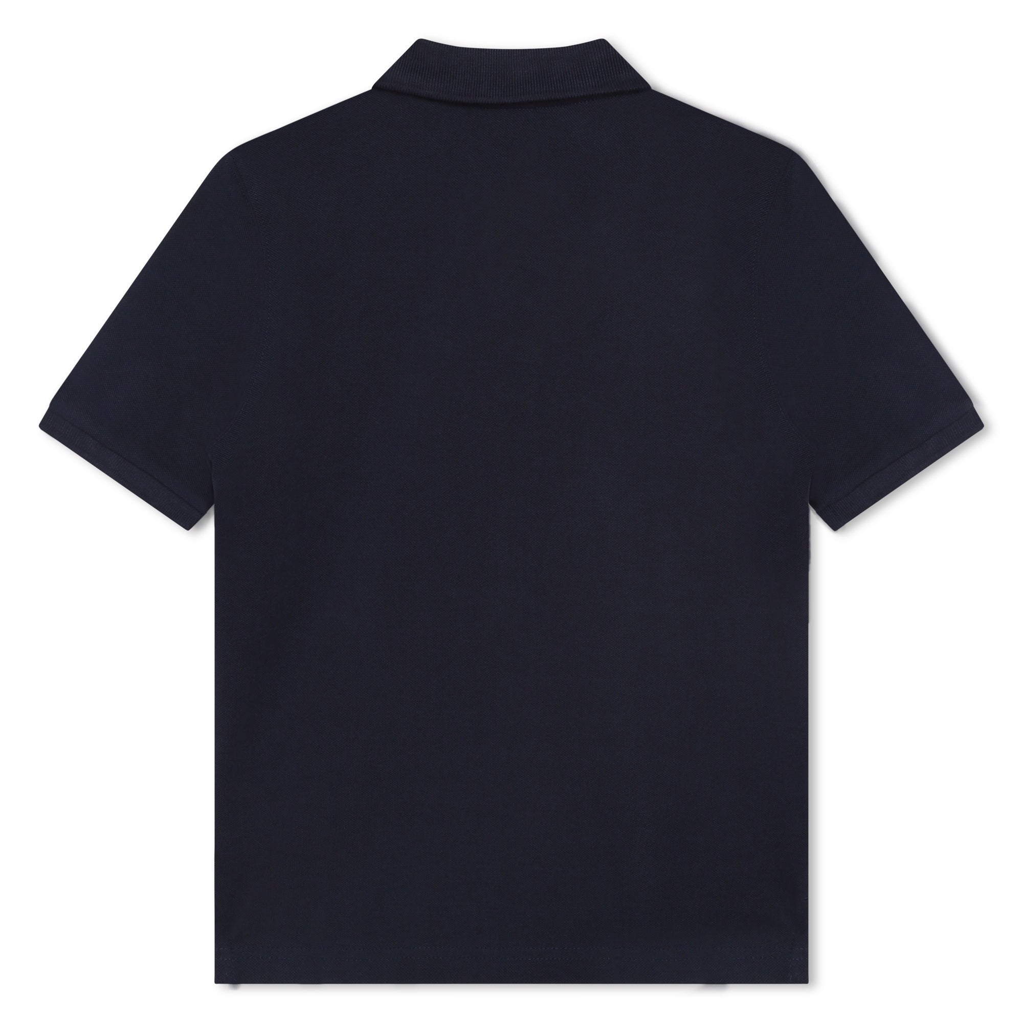 Polo à manches courtes en coton - Bleu Cargo