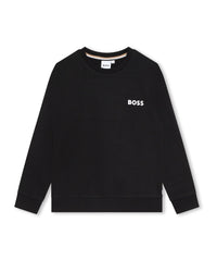 Boss cotton sweatshirt - Black