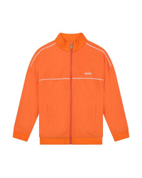 Velour tracksuit waistcoat - Pumpkin