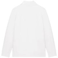 Gilet de survêtement piqué en coton - Blanc