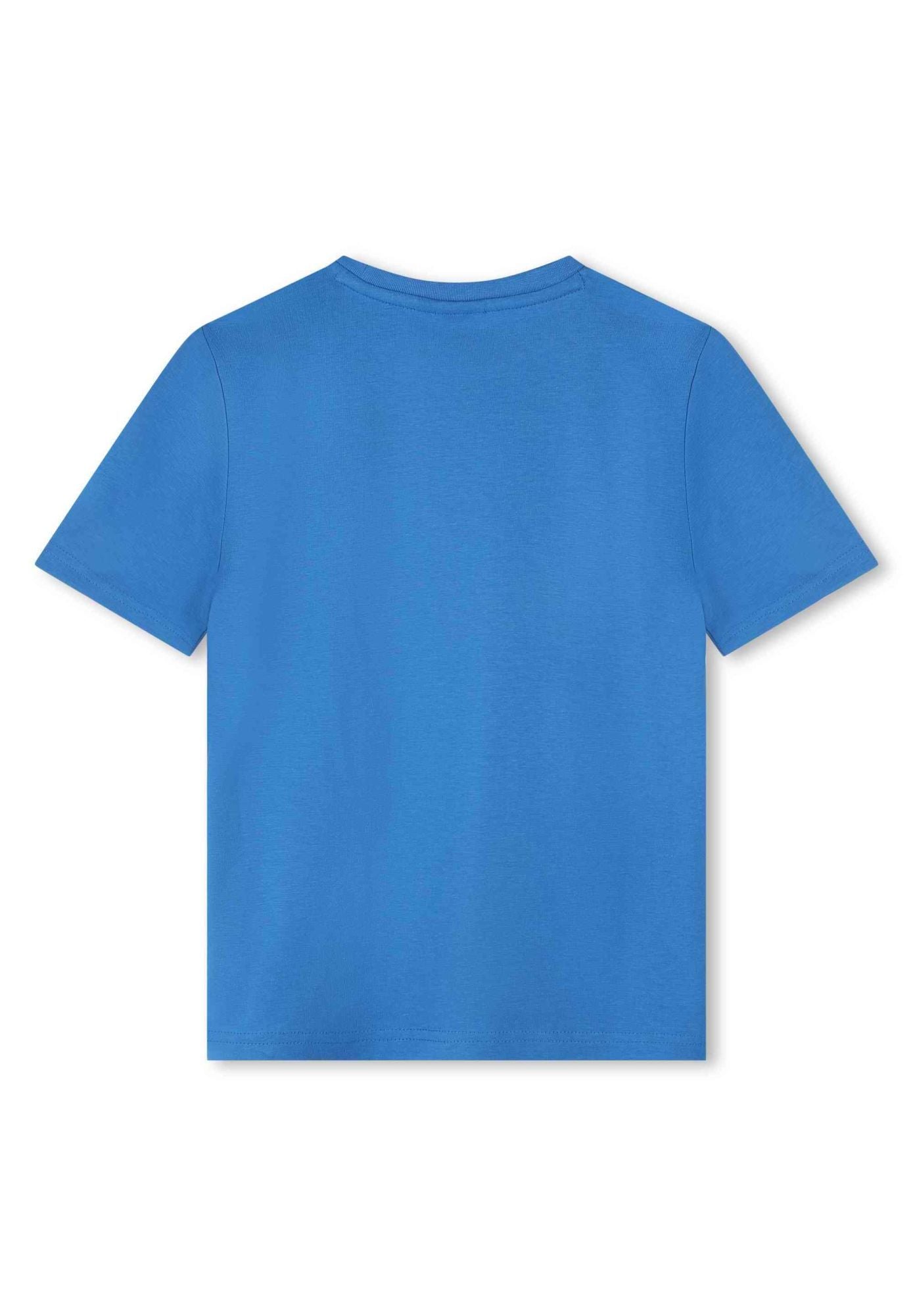 T-shirt à manches courtes en coton - Bleu methyle