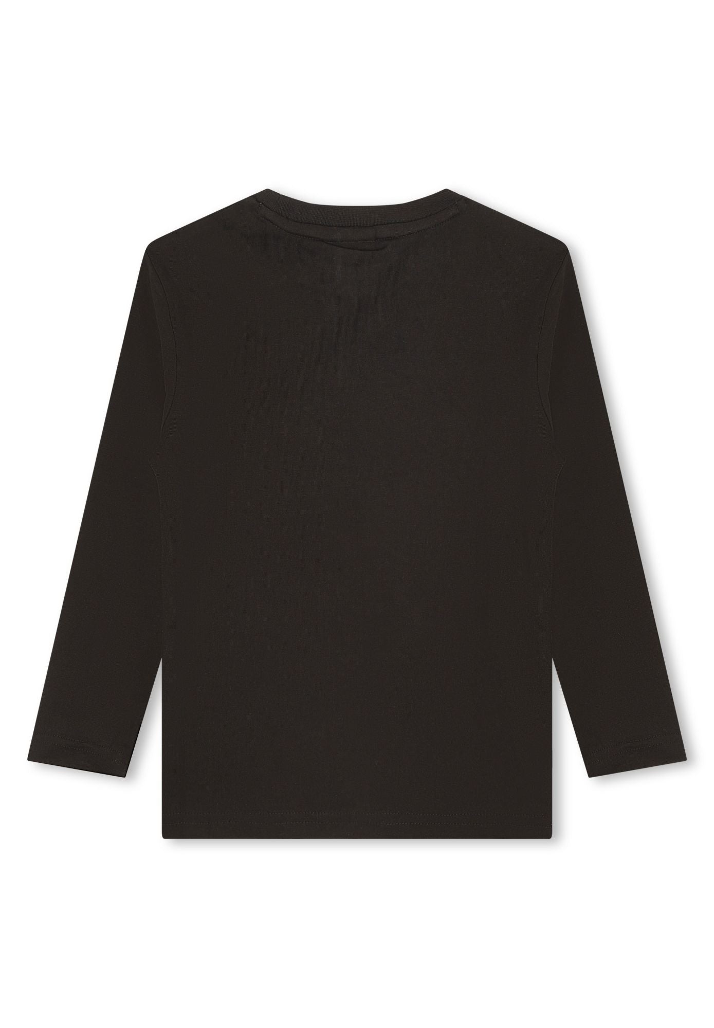T-shirt à manches longues en coton - Black