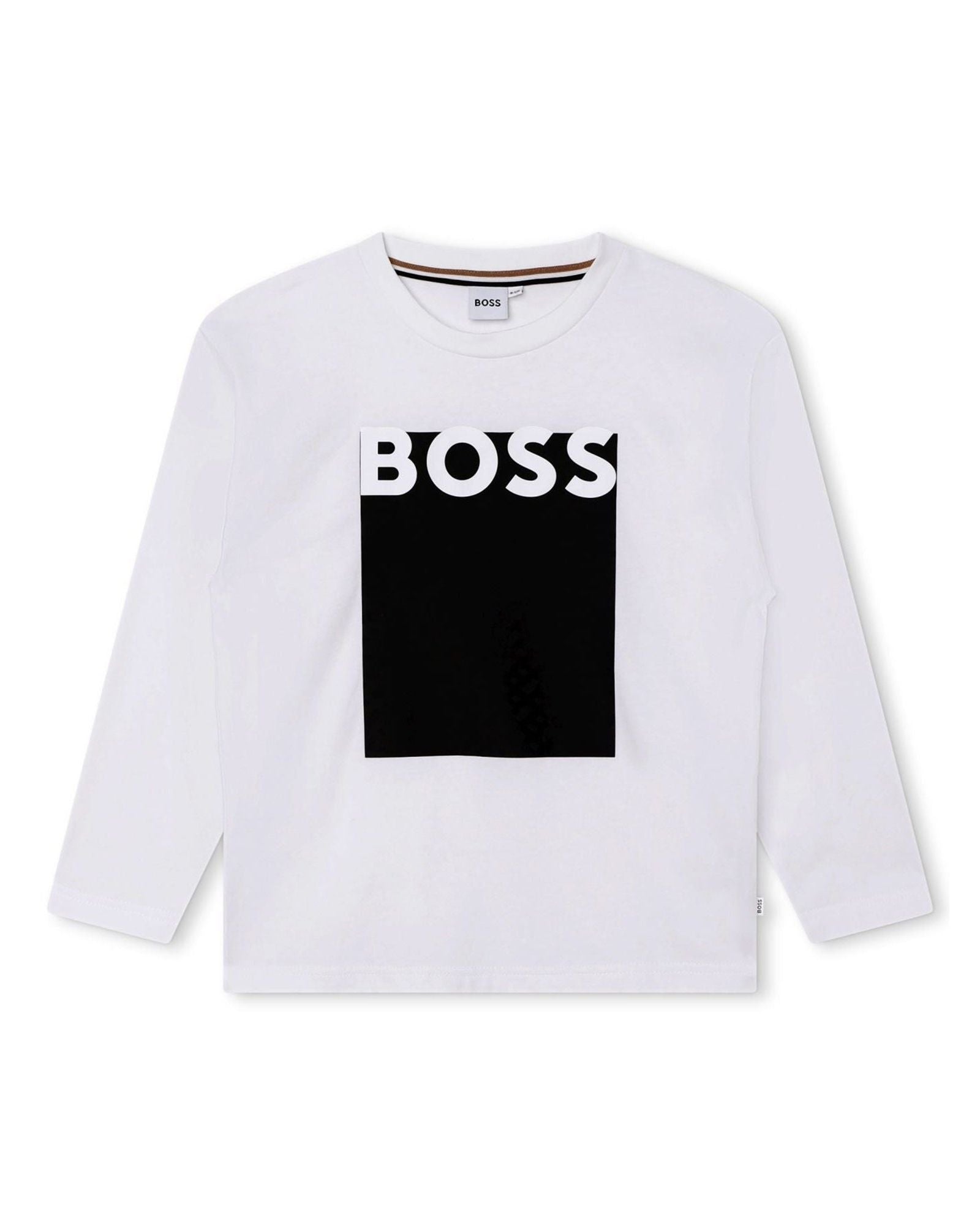 Long-sleeved cotton T-shirt - White