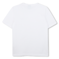 Short-sleeved cotton T-shirt - White