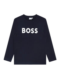 T-shirt à manches longues - Bleu Cargo