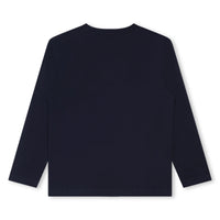 T-shirt à manches longues - Bleu Cargo