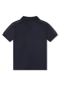 Short-sleeved polo shirt - Cargo blue