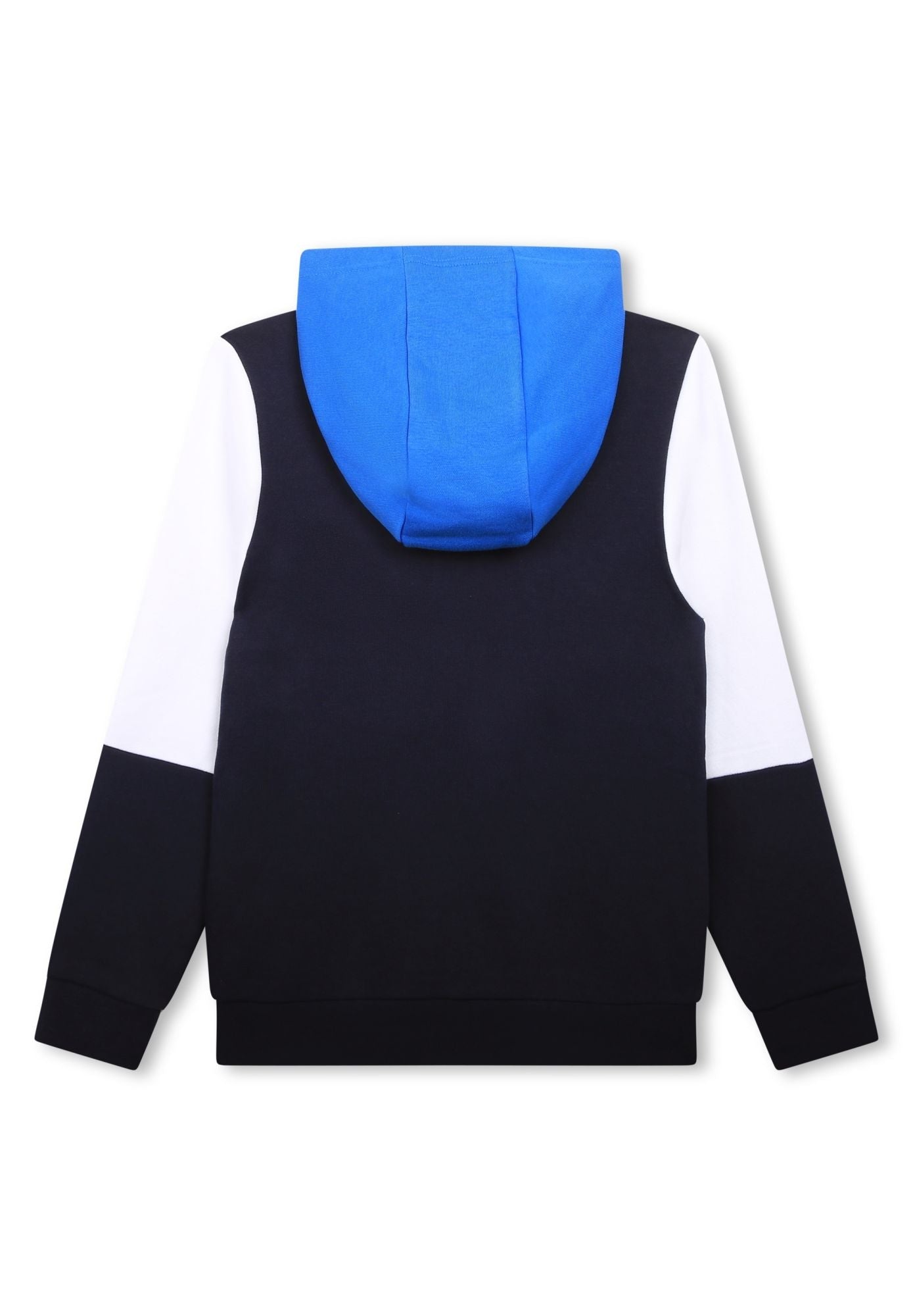 Cardigan à capuche en coton - Bleu cargo