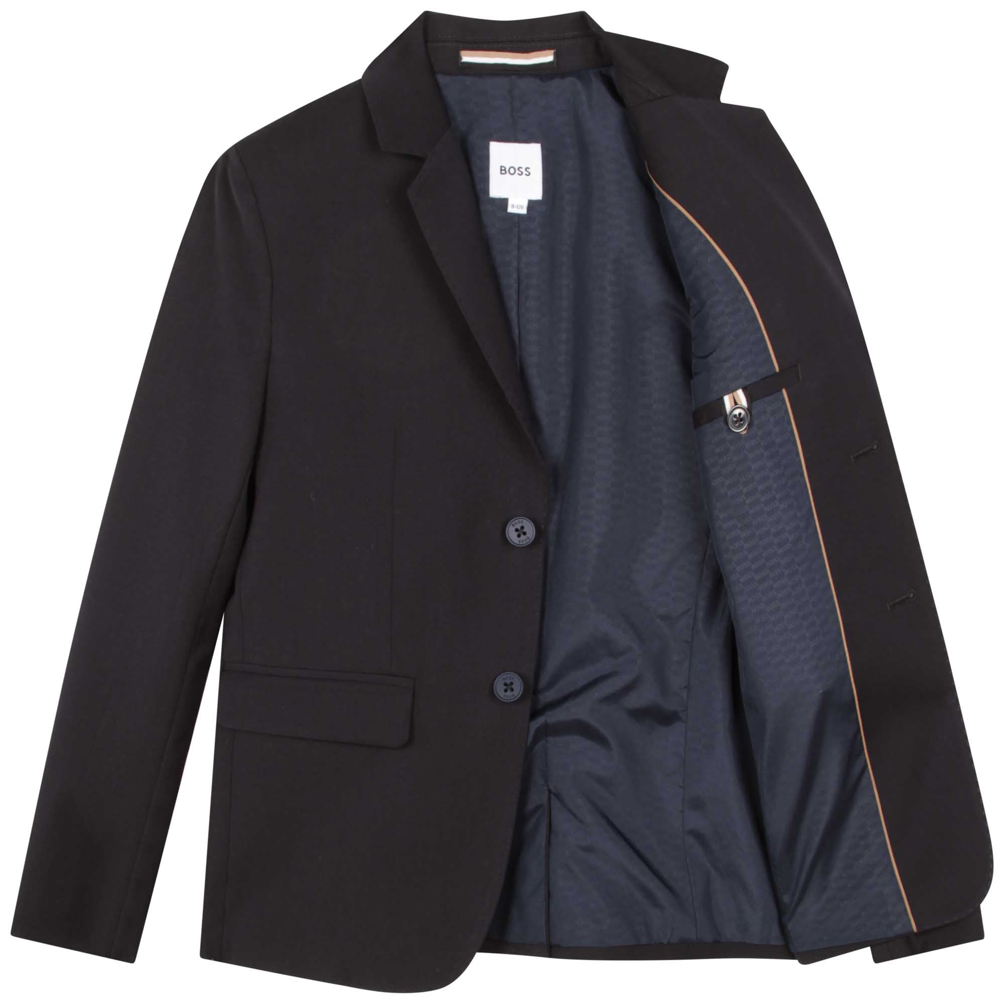 Veste de costume en laine froide - Marine Blue