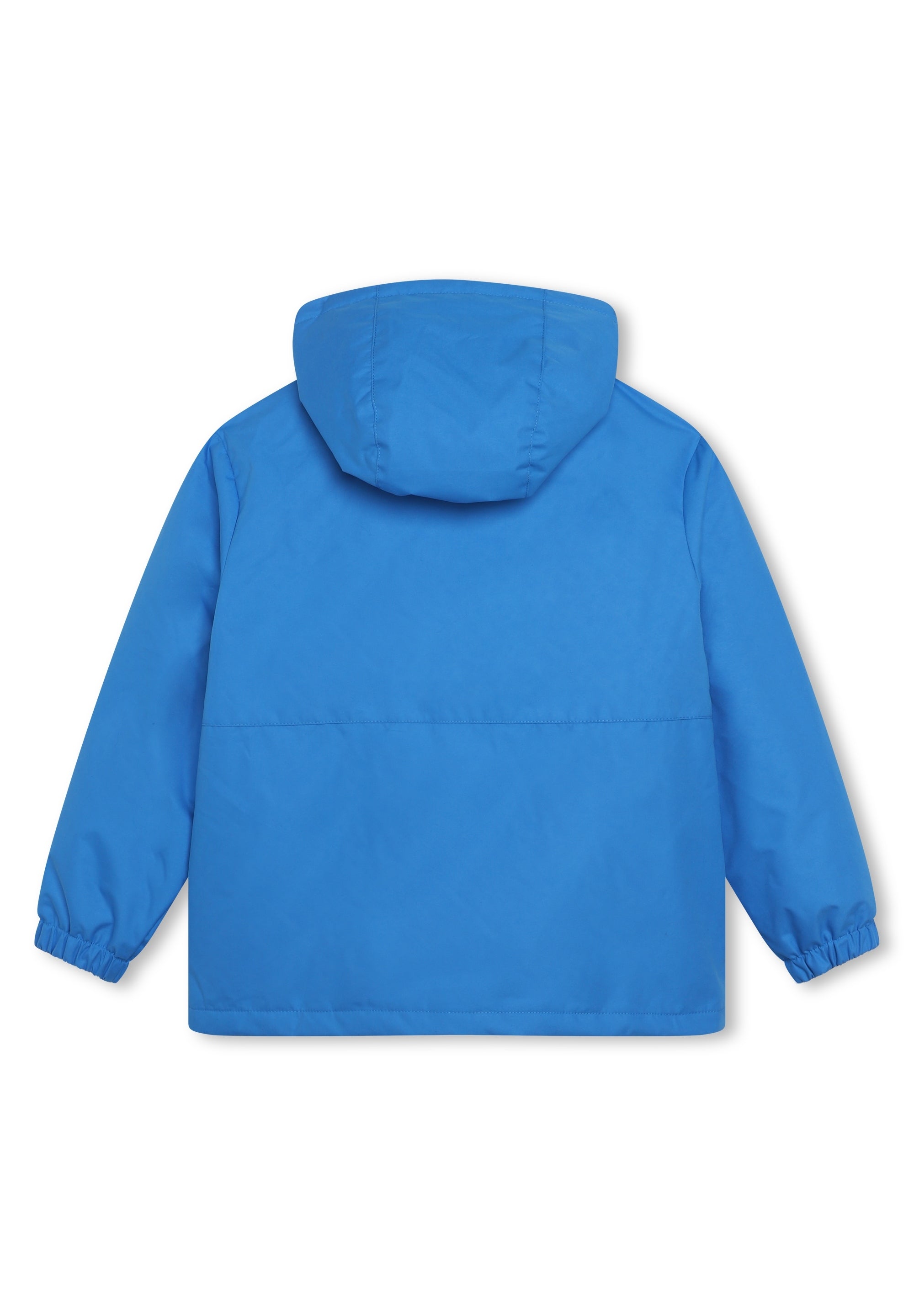 Veste coupe-vent à capuche - Bleu Methyle