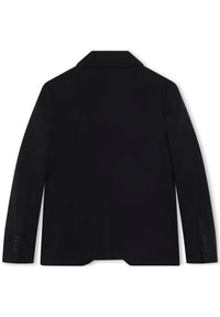 Wool suit jacket - Marine Blue