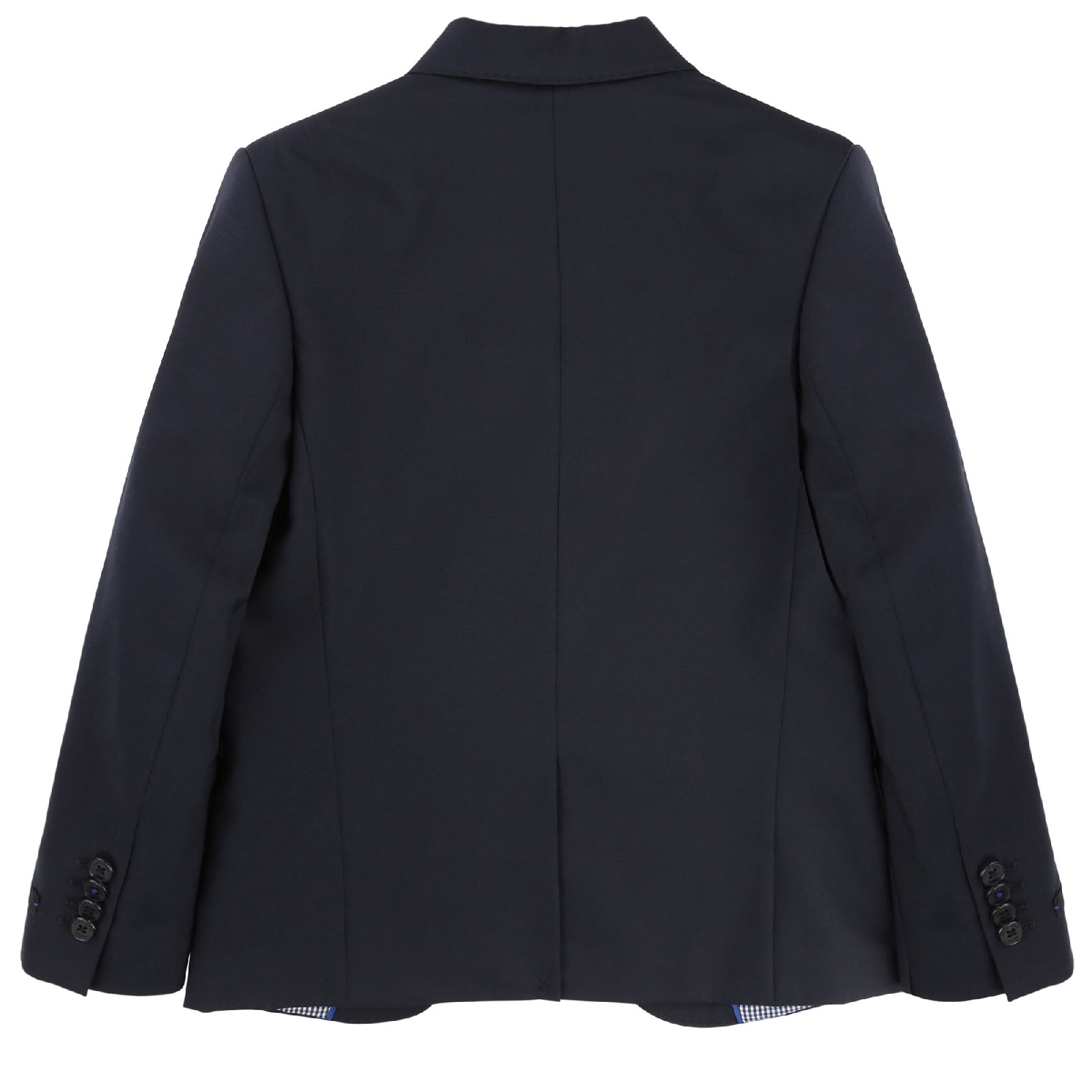 Veste de costume en laine - Bleu Cargo