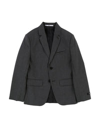 Veste de costume fil à fil - Gris Noir